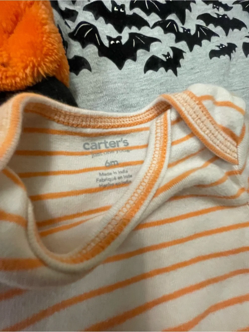 Baby Halloween Bundle 4 Pieces Wonder Nation 6-9M  & Mixed Brands 6M